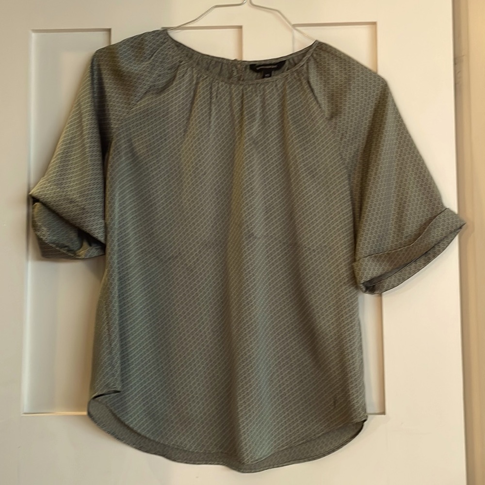 Banana Republic- Silky short sleeve top.  Size small.